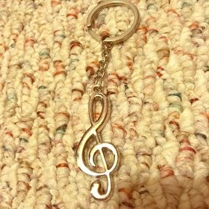 Keychain and bracelet with charms